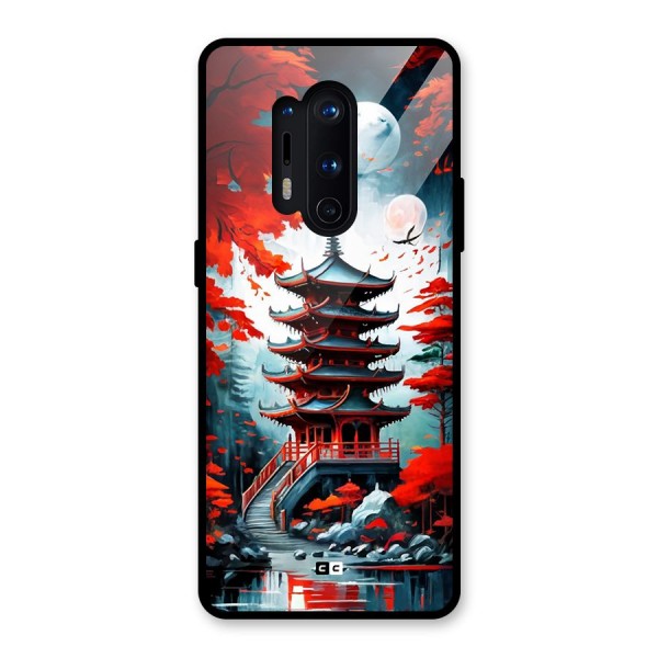 Ancient Painting Glass Back Case for OnePlus 8 Pro