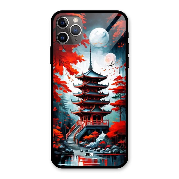 Ancient Painting Glass Back Case for iPhone 11 Pro Max