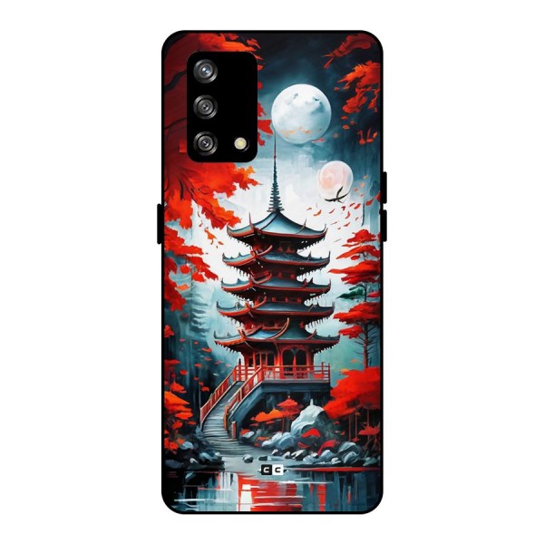 Ancient Painting Metal Back Case for Oppo F19s