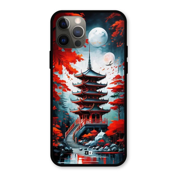 Ancient Painting Metal Back Case for iPhone 12 Pro