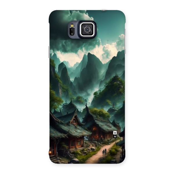 Ancient Village Back Case for Galaxy Alpha