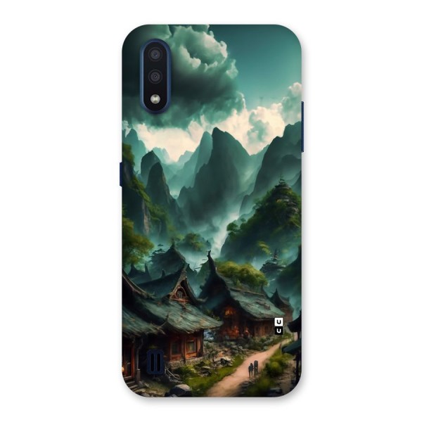 Ancient Village Back Case for Galaxy M01