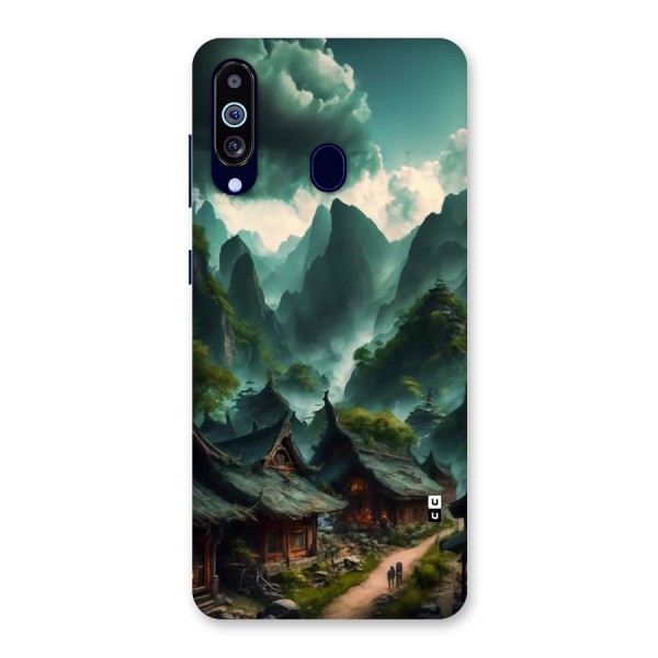 Ancient Village Back Case for Galaxy M40