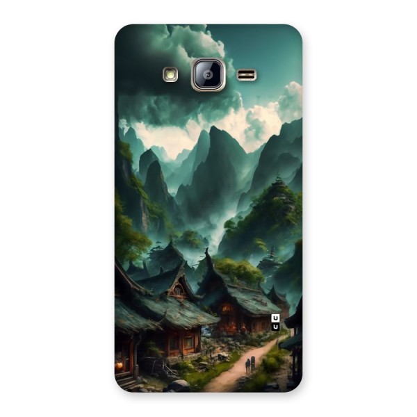 Ancient Village Back Case for Galaxy On5