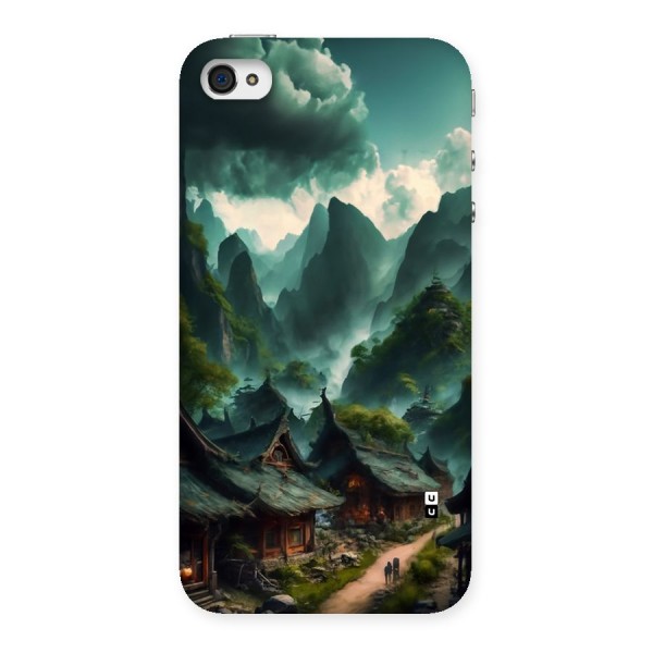 Ancient Village Back Case for iPhone 4 4s
