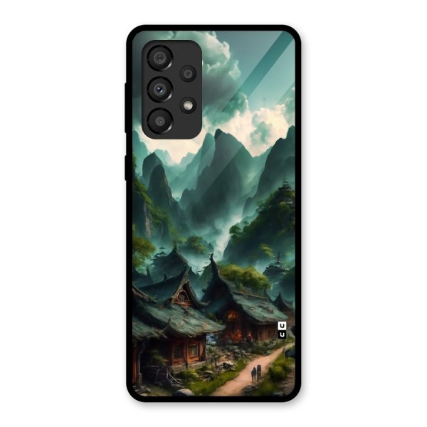 Ancient Village Glass Back Case for Galaxy A33 5G
