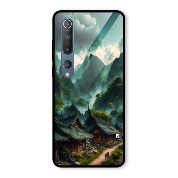 Ancient Village Glass Back Case for Mi 10