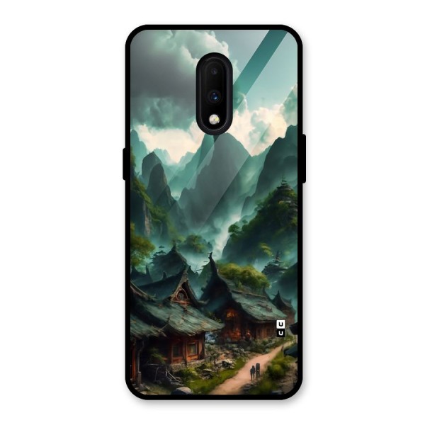 Ancient Village Glass Back Case for OnePlus 7