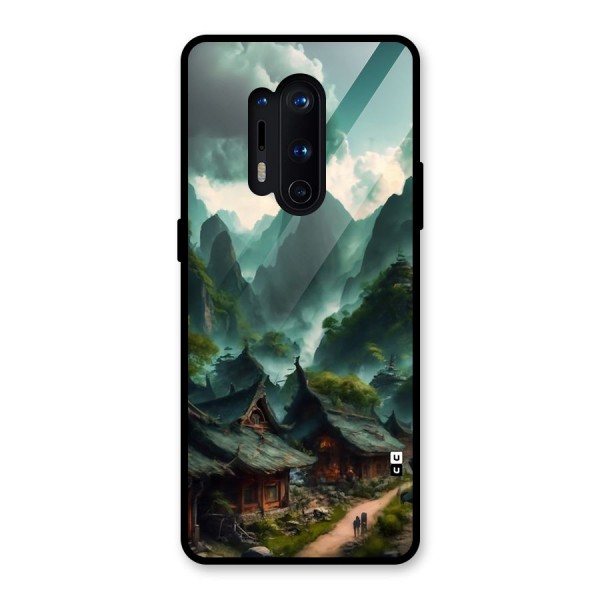 Ancient Village Glass Back Case for OnePlus 8 Pro