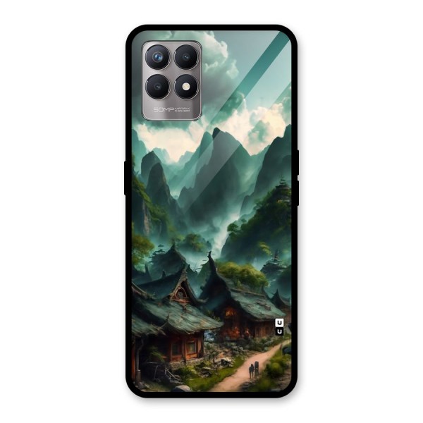 Ancient Village Glass Back Case for Realme Narzo 50