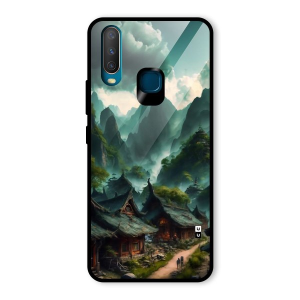 Ancient Village Glass Back Case for Vivo Y12
