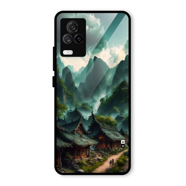 Ancient Village Glass Back Case for Vivo iQOO 7 Legend 5G