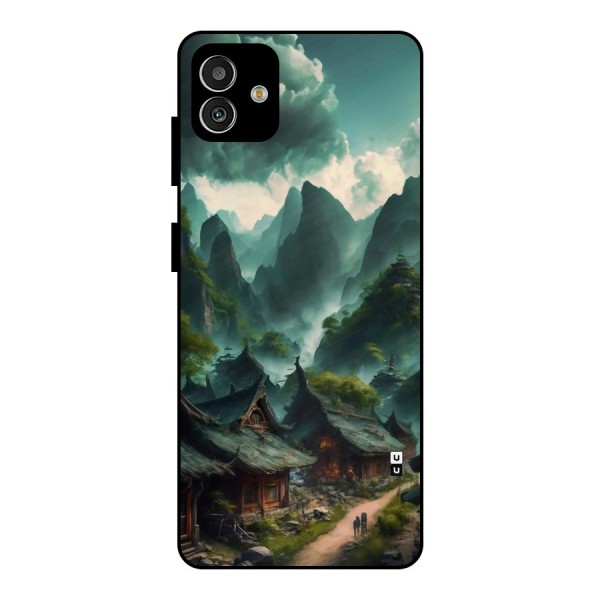 Ancient Village Metal Back Case for Galaxy M13 5G