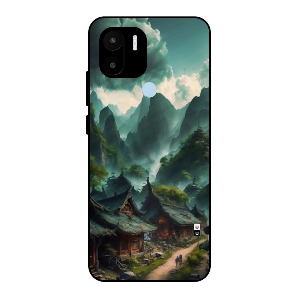 Ancient Village Metal Back Case for Redmi A1 Plus