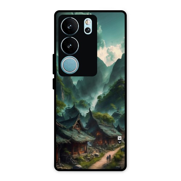 Ancient Village Metal Back Case for Vivo V29
