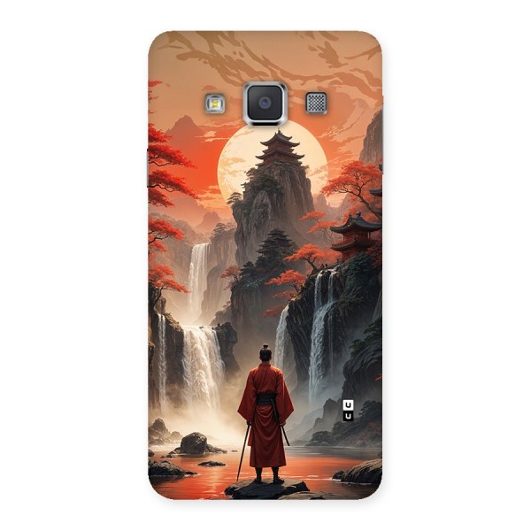 Ancient Waterfall Back Case for Galaxy A3