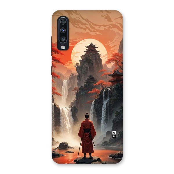 Ancient Waterfall Back Case for Galaxy A70