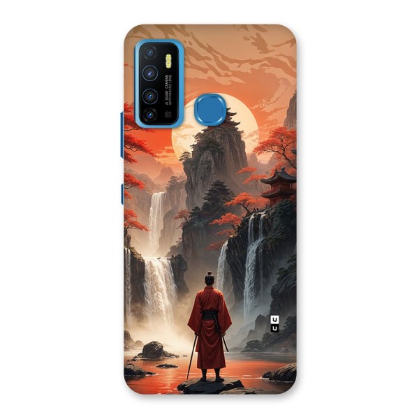 Ancient Waterfall Back Case for Infinix Hot 9