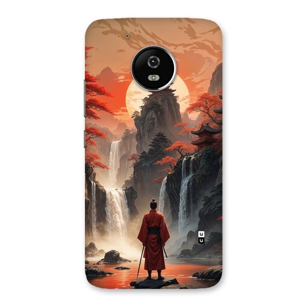 Ancient Waterfall Back Case for Moto G5