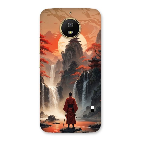 Ancient Waterfall Back Case for Moto G5s