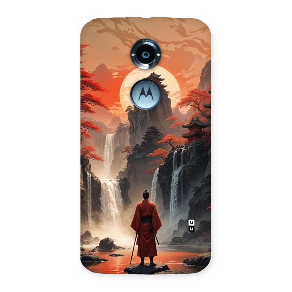 Ancient Waterfall Back Case for Moto X2