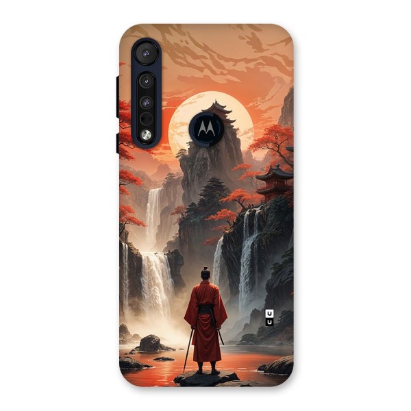 Ancient Waterfall Back Case for Motorola One Macro