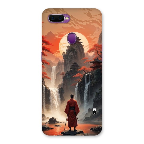 Ancient Waterfall Back Case for Oppo F9
