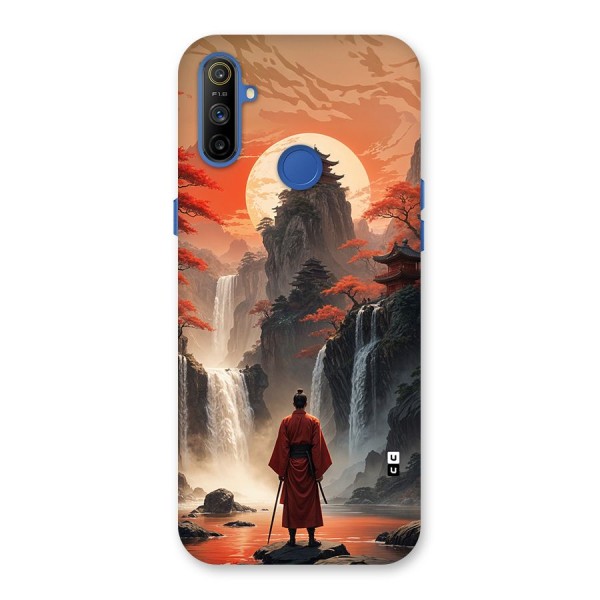 Ancient Waterfall Back Case for Realme Narzo 10A