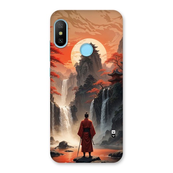 Ancient Waterfall Back Case for Redmi 6 Pro