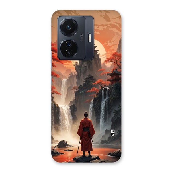Ancient Waterfall Back Case for Vivo iQOO Z6 Pro