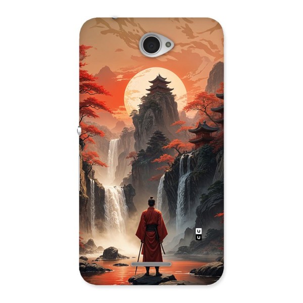Ancient Waterfall Back Case for Xperia E4