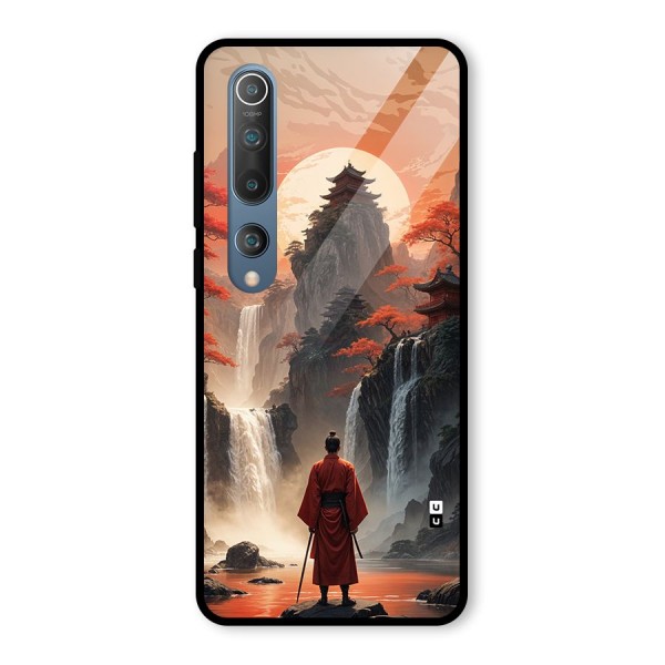 Ancient Waterfall Glass Back Case for Mi 10