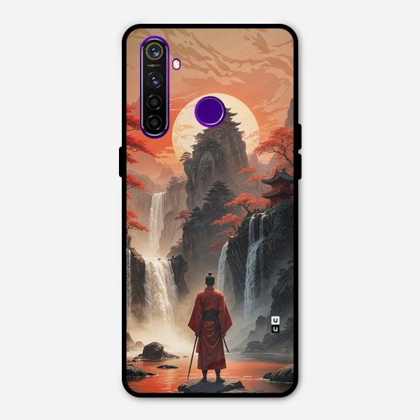 Ancient Waterfall Metal Back Case for Realme 5 Pro