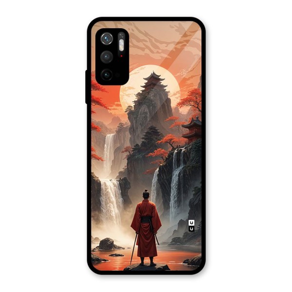 Ancient Waterfall Metal Back Case for Redmi Note 10T 5G