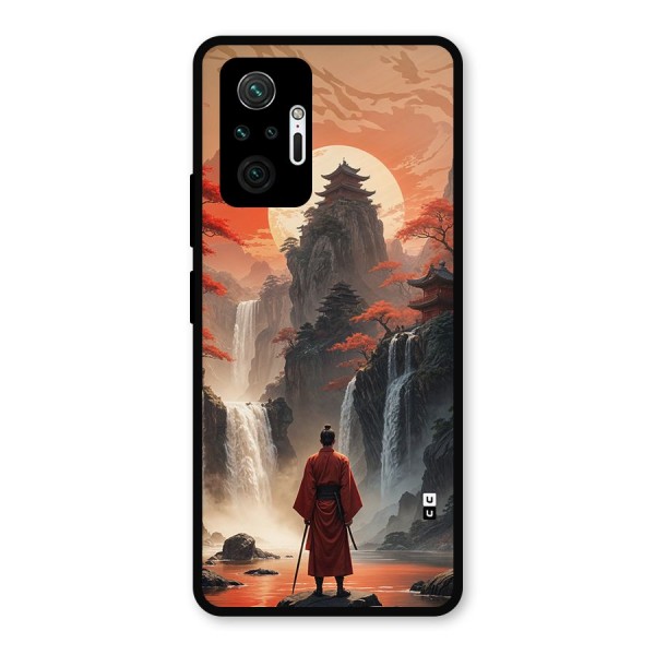 Ancient Waterfall Metal Back Case for Redmi Note 10 Pro