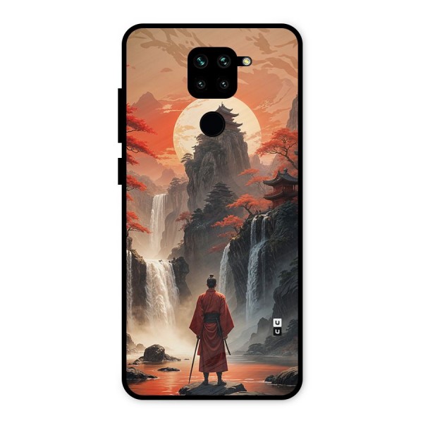 Ancient Waterfall Metal Back Case for Redmi Note 9