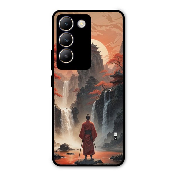 Ancient Waterfall Metal Back Case for Vivo Y200e