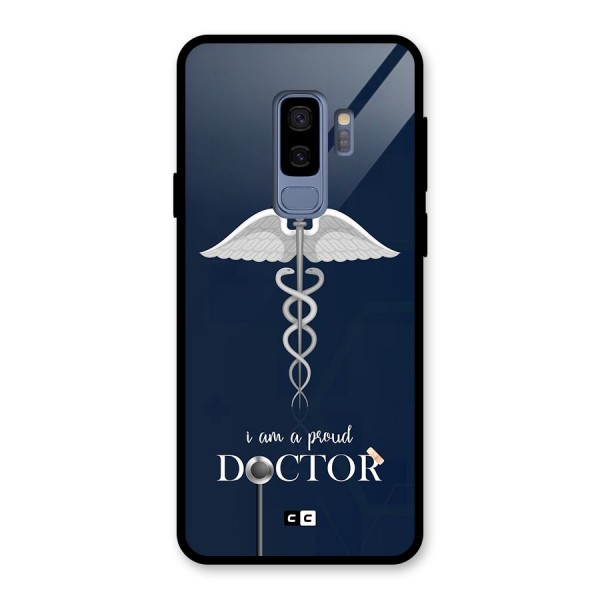 Angel Doctor Glass Back Case for Galaxy S9 Plus