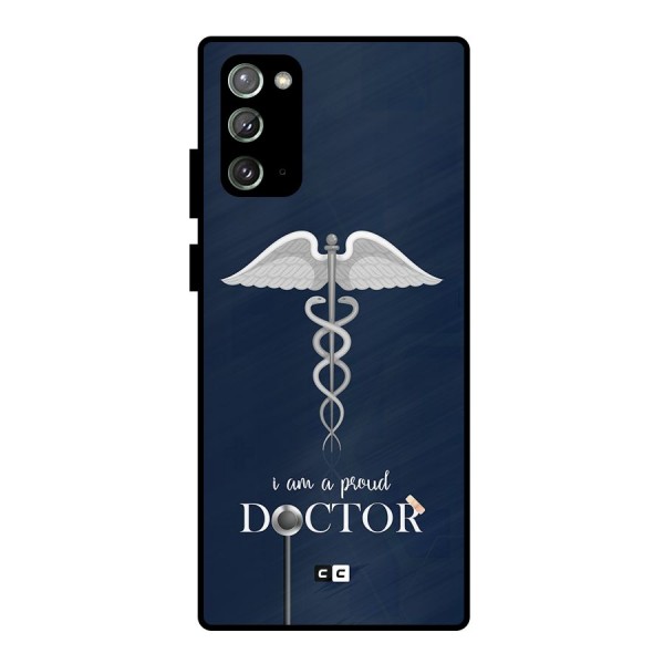 Angel Doctor Metal Back Case for Galaxy Note 20