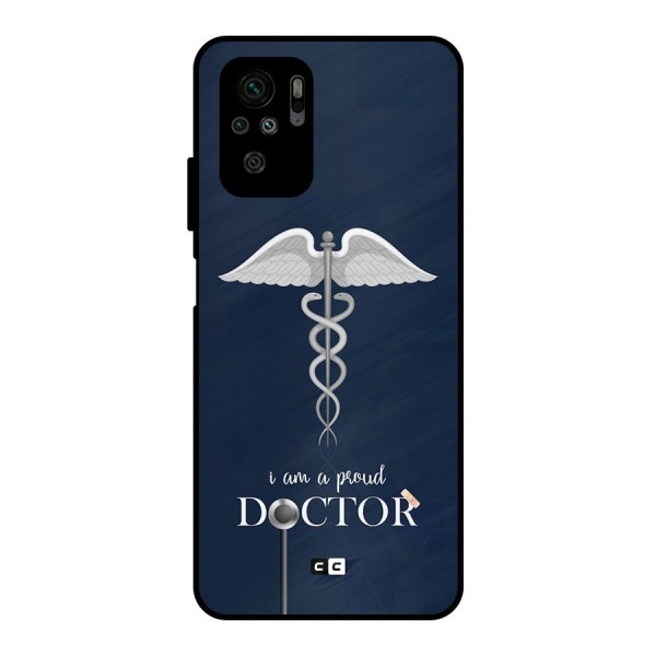 Angel Doctor Metal Back Case for Redmi Note 10