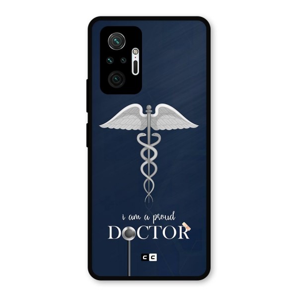 Angel Doctor Metal Back Case for Redmi Note 10 Pro Max