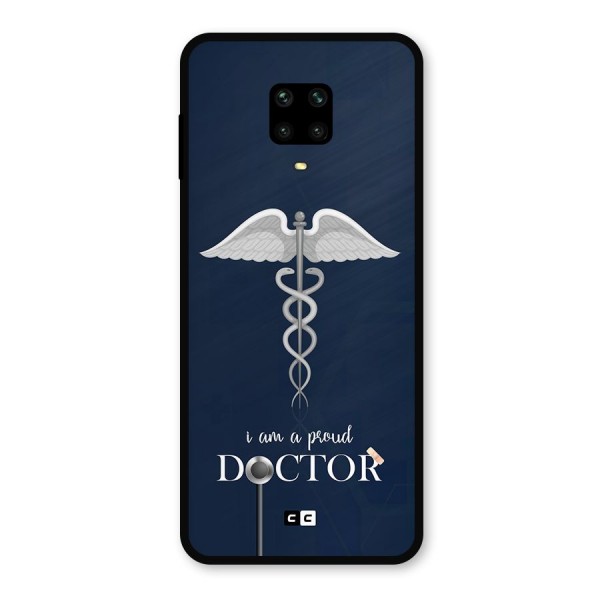 Angel Doctor Metal Back Case for Redmi Note 9 Pro Max