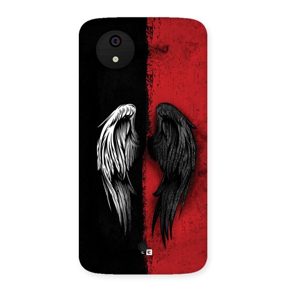 Angle Demon Wings Back Case for Canvas A1  AQ4501