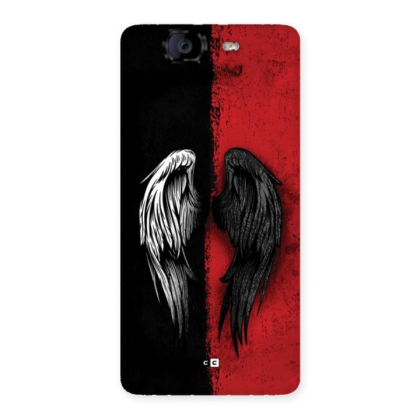 Angle Demon Wings Back Case for Canvas Knight A350