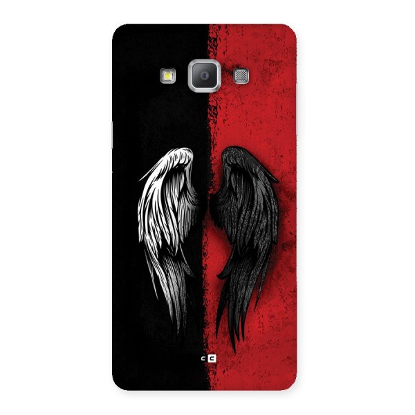 Angle Demon Wings Back Case for Galaxy A7