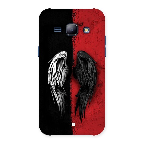 Angle Demon Wings Back Case for Galaxy J1