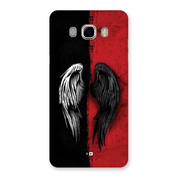Angle Demon Wings Back Case for Galaxy J7 2016