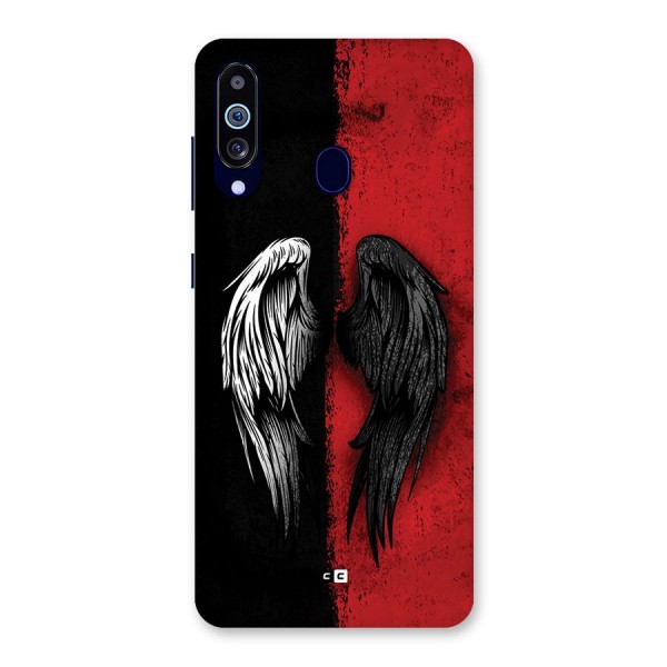 Angle Demon Wings Back Case for Galaxy M40