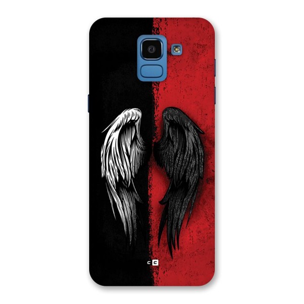 Angle Demon Wings Back Case for Galaxy On6