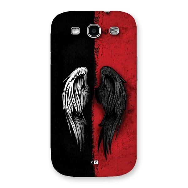 Angle Demon Wings Back Case for Galaxy S3